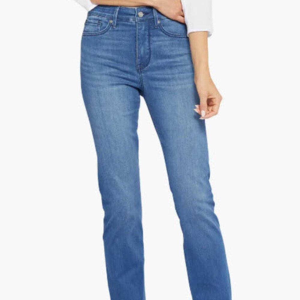 NYDJ Le Silhouette High Waist Slim Bootcut Jeans NWT 14